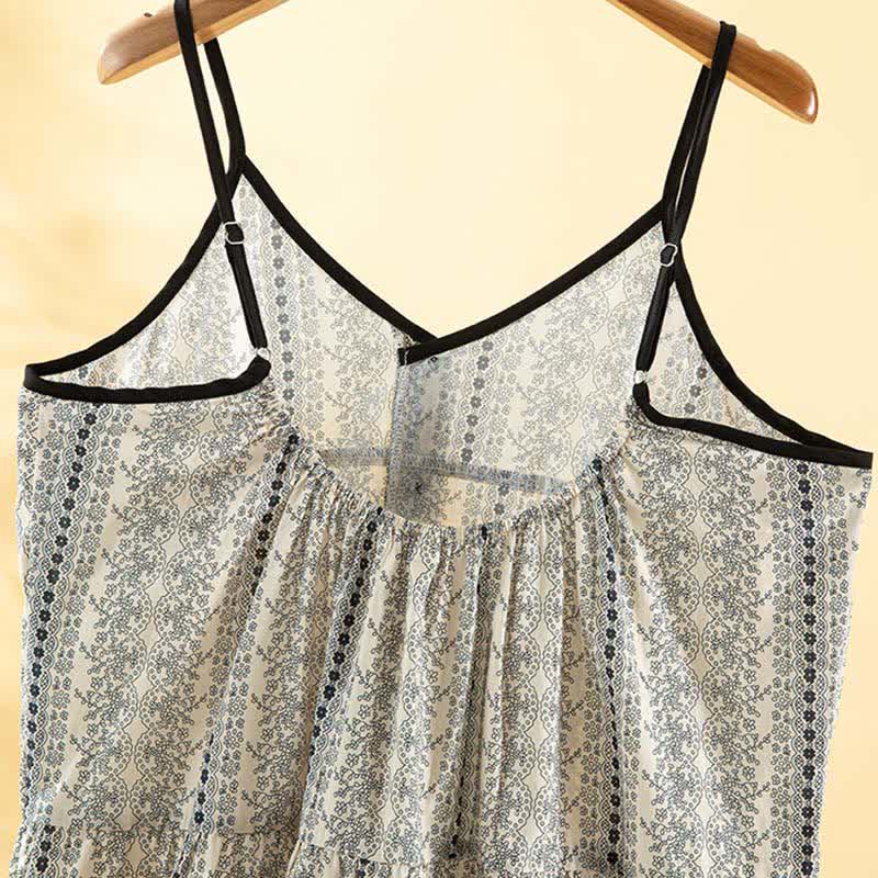 Camicia da notte da donna in cotone stile boho - image 7