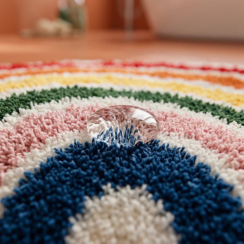 Tappeto da bagno Rainbow Arch in finto cashmere - image 6