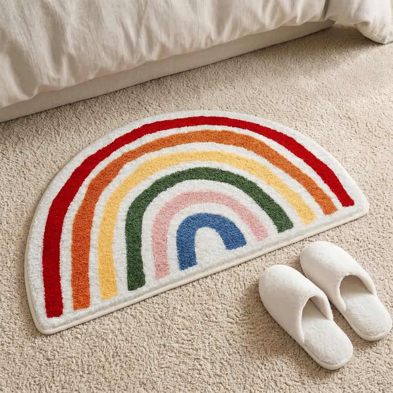 Tappeto da bagno Rainbow Arch in finto cashmere - image 2