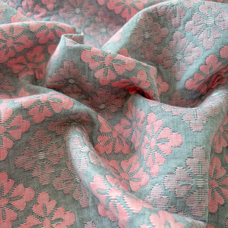 Trapunta reversibile in garza di cotone tinta in filo - image 10