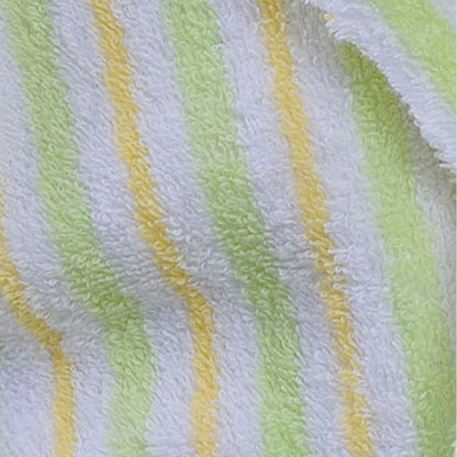 Accappatoio morbido in cotone a righe verdi per bambini - image 6