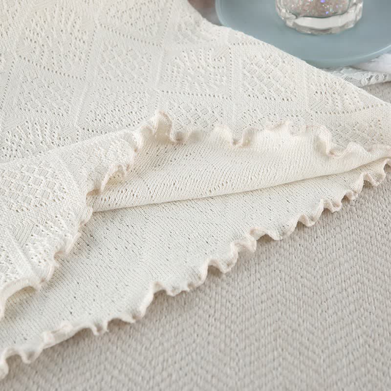 Set pigiama con canotta e pantaloncini in jacquard beige - image 11