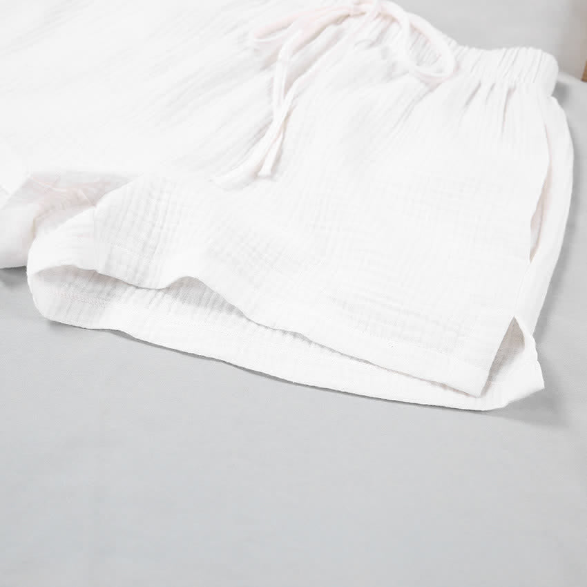 Completo pigiama composto da maglia a maniche lunghe e pantaloncini - image 12
