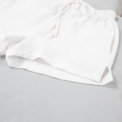 Completo pigiama composto da maglia a maniche lunghe e pantaloncini - image 12