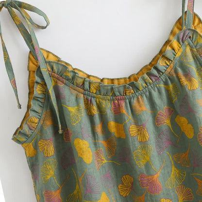 Set pigiama Ginkgo composto da top e pantaloni. - image 17
