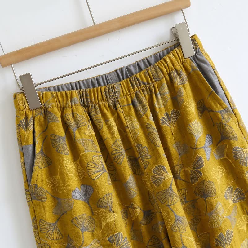 Set pigiama Ginkgo composto da top e pantaloni - image 31