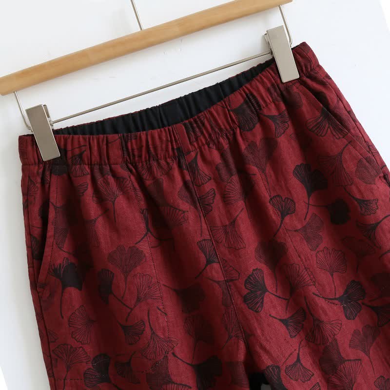 Set pigiama Ginkgo composto da top e pantaloni. - image 24