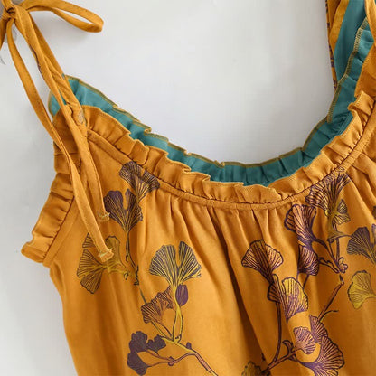 Elegante set pigiama in cotone Ginkgo Cami - image 14