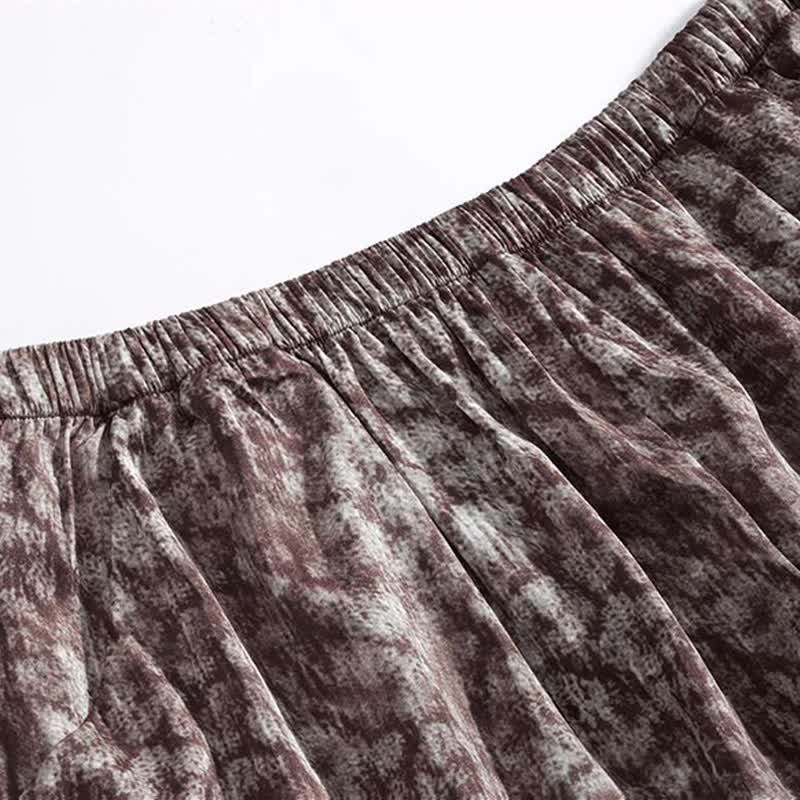 Set pigiama composto da canotta e pantaloncini con stampa vintage - image 6