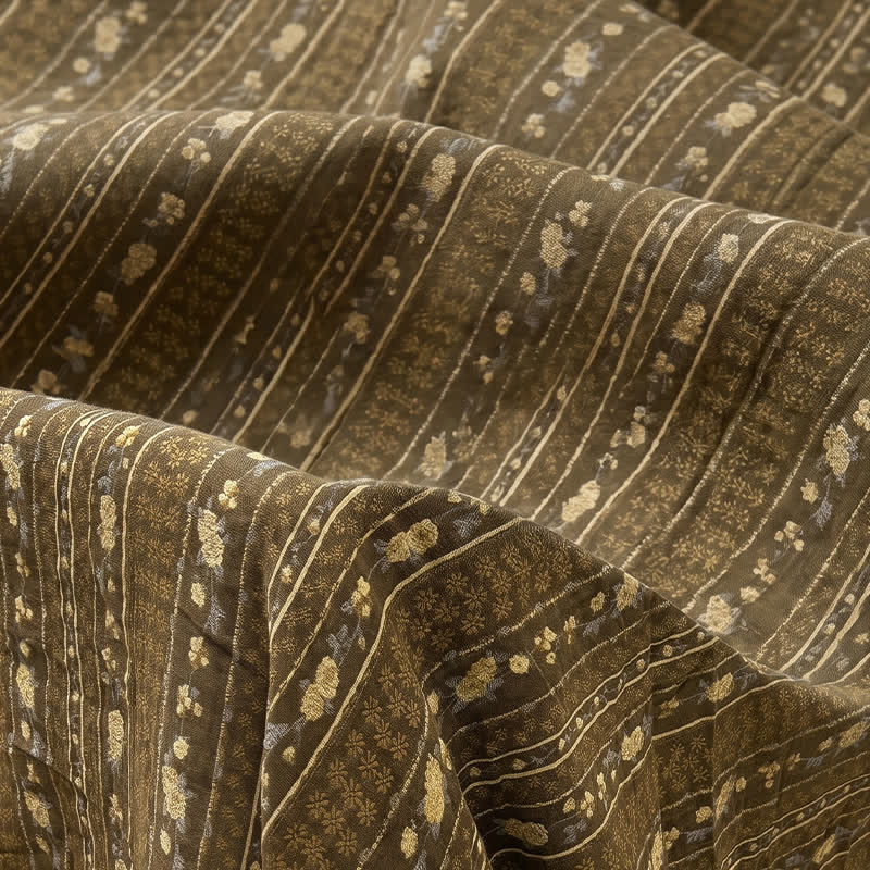 Copriletto in cotone con stampa floreale Vintage Bloom - image 3