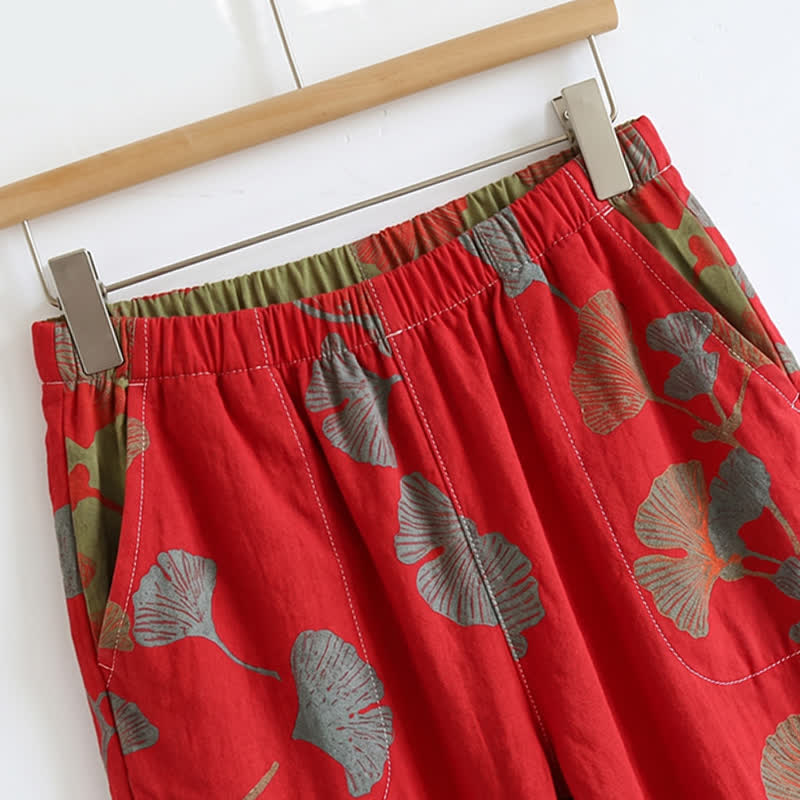 Elegante set pigiama in cotone Ginkgo Cami - image 14