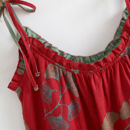 Elegante set pigiama in cotone Ginkgo Cami - image 13