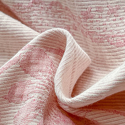 Set di biancheria da letto in jacquard di cotone lavato con motivi botanici - image 2