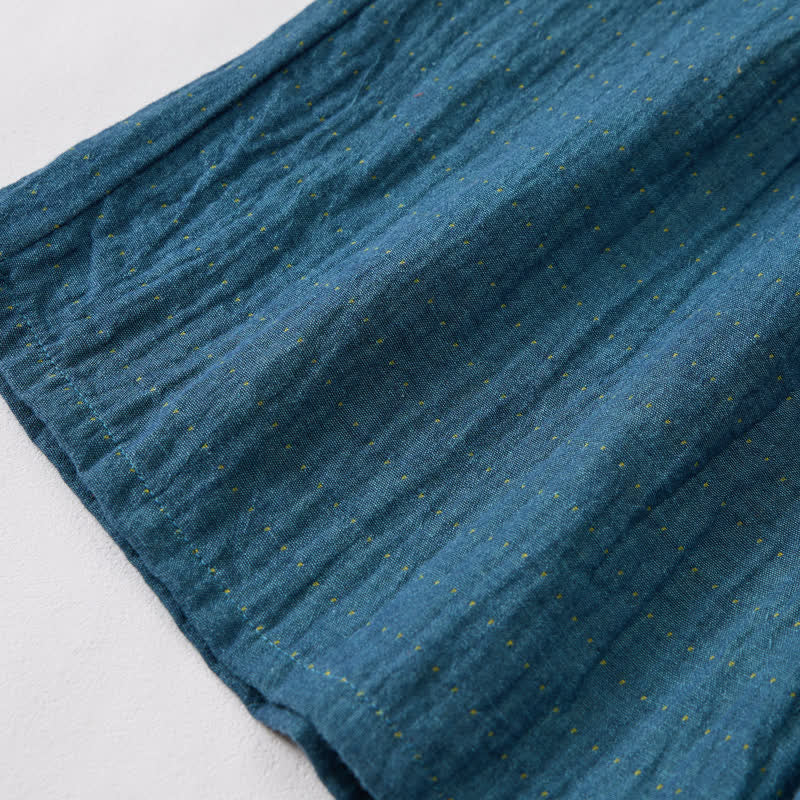 Pantaloncini da casa comodi in garza di cotone con coulisse - image 30