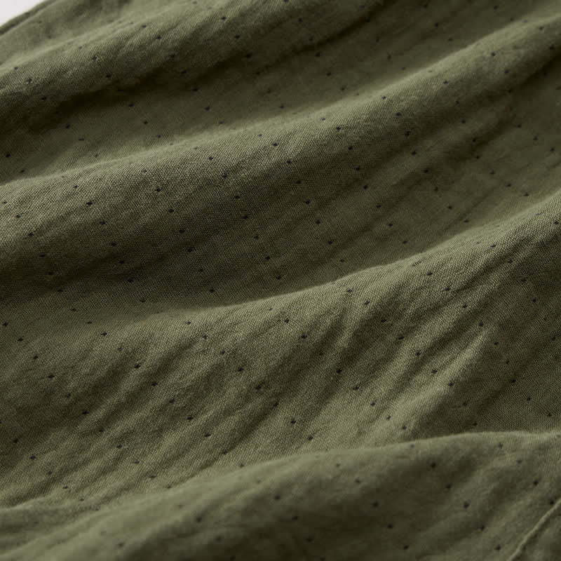 Pantaloncini da casa comodi in garza di cotone con coulisse - image 43