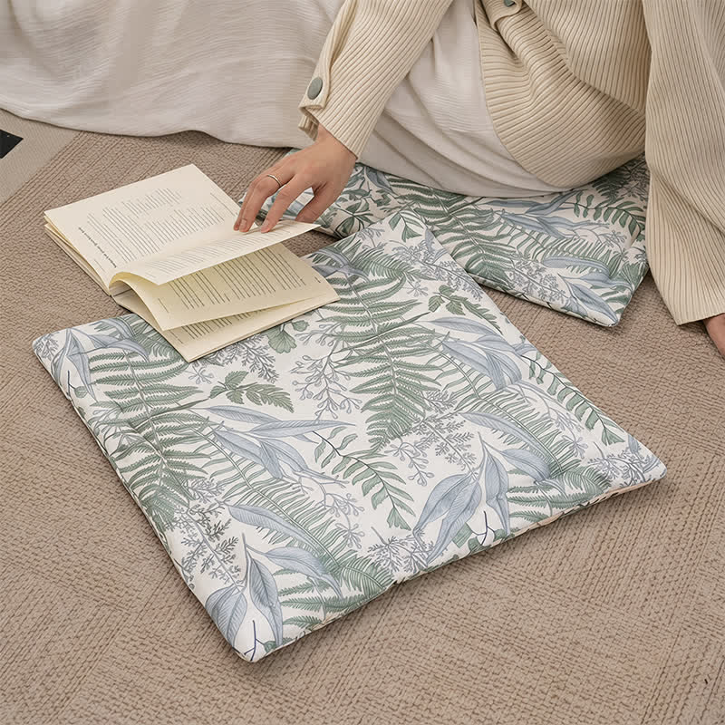 Cuscino per sedia in memory foam rinfrescante a forma di foglia di felce - image 3