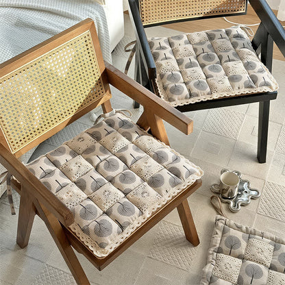 Cuscino per sedia in pizzo floreale stile country vintage - image 6