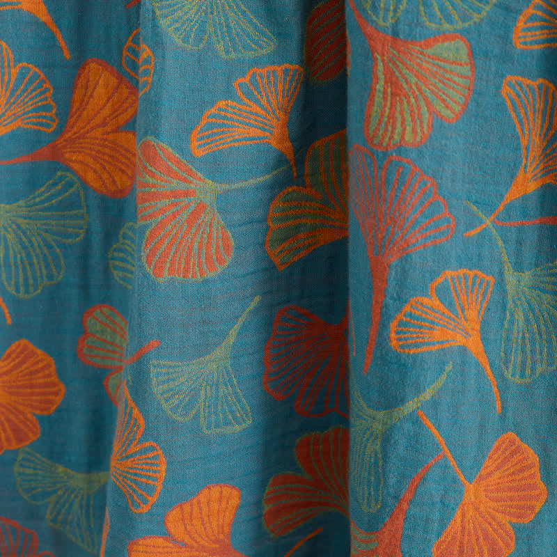 Set pigiama Ginkgo composto da top e pantaloni. - image 6
