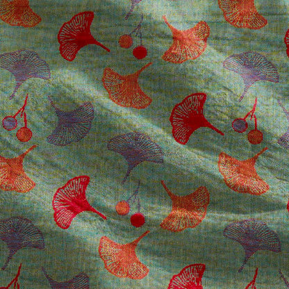 Abito da casa con laccetti e stampa floreale Ginkgo - image 44