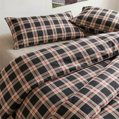 Set di biancheria da letto Singolo XL Heritage Plaid per dormitorio - image 6