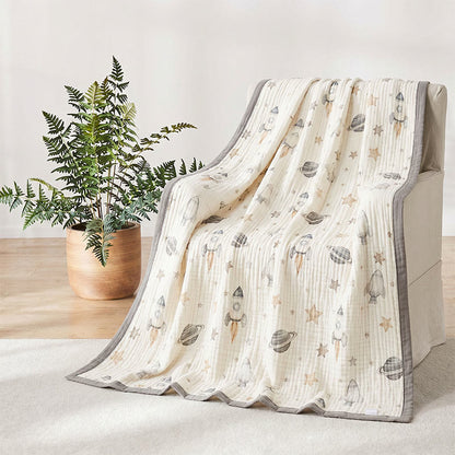 Coperta in garza di cotone Space Dream - image 2