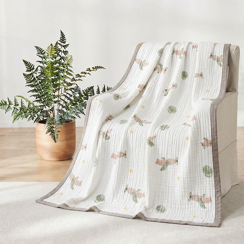 Coperta in mussola di cotone "Little Sky Adventure" - image 2