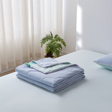 Trapunta estiva leggera e rinfrescante double-face - image 0