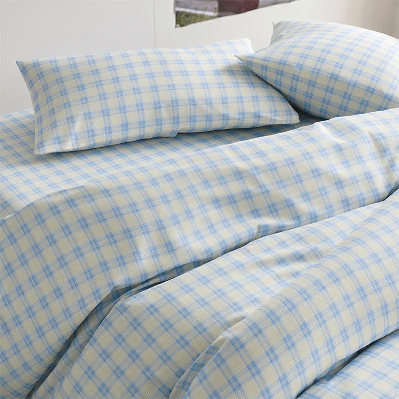 Set di biancheria da letto Singolo extra-large a XL pastello per dormitorio - image 4