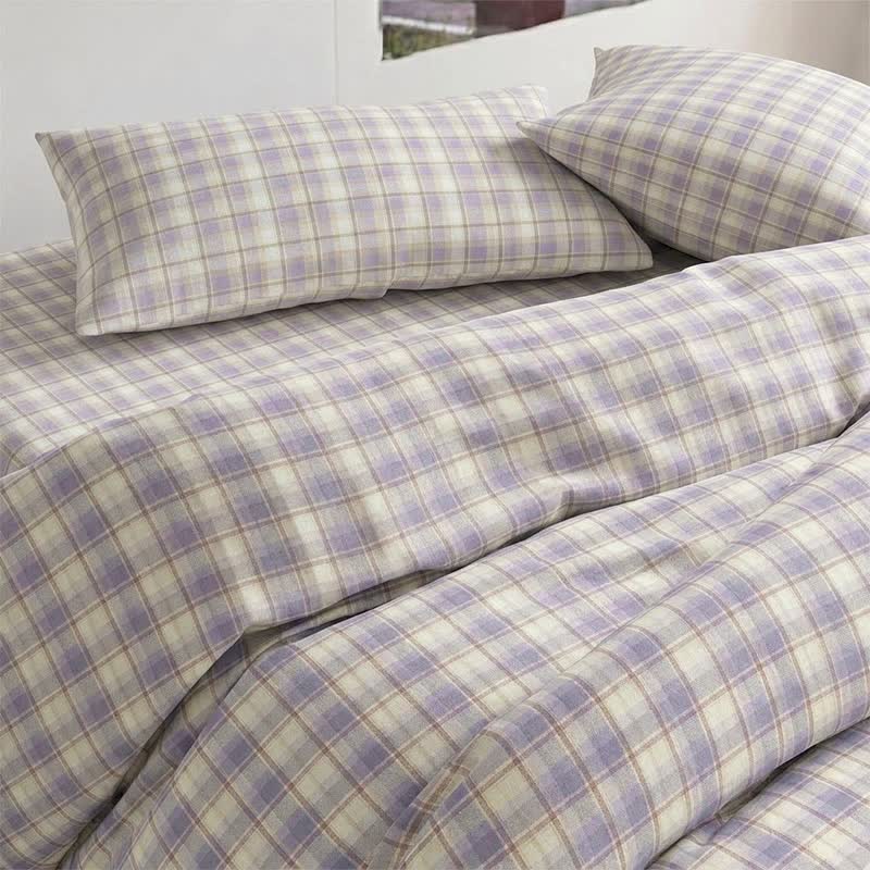 Set di biancheria da letto Singolo extra-large a XL pastello per dormitorio - image 9