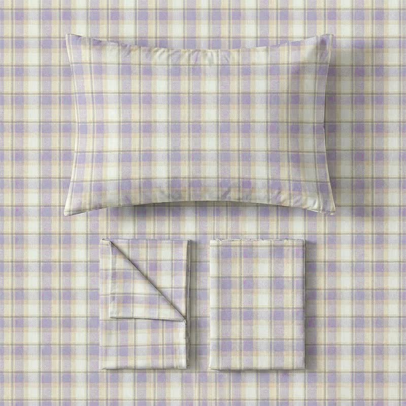 Set di biancheria da letto Singolo extra-large a XL pastello per dormitorio - image 8