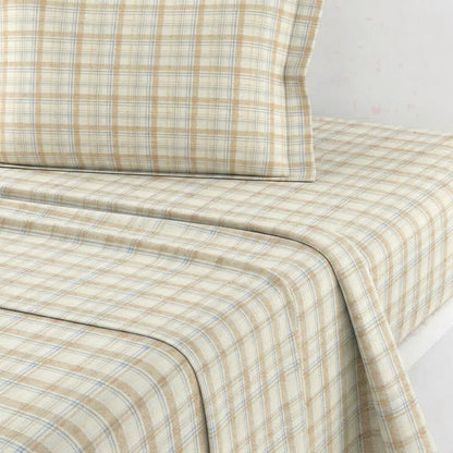 Set di biancheria da letto per dormitorio a quadri, spessore sottile, - image 5