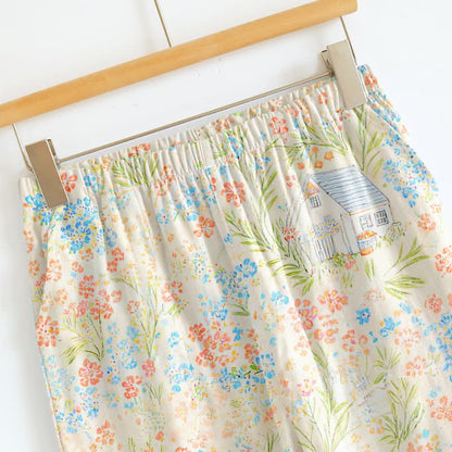 Completo da casa con canotta Meadow Bloom - image 3