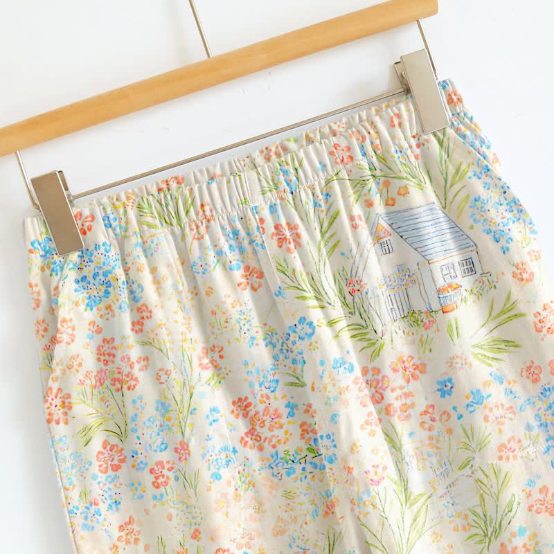 Completo da casa con canotta Meadow Bloom - image 4