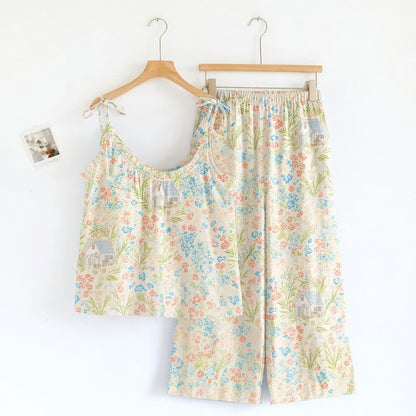Completo da casa con canotta Meadow Bloom - image 1