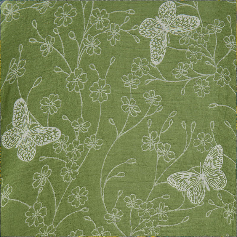 Kimono accappatoio Olive Botanical Butterfly - image 6