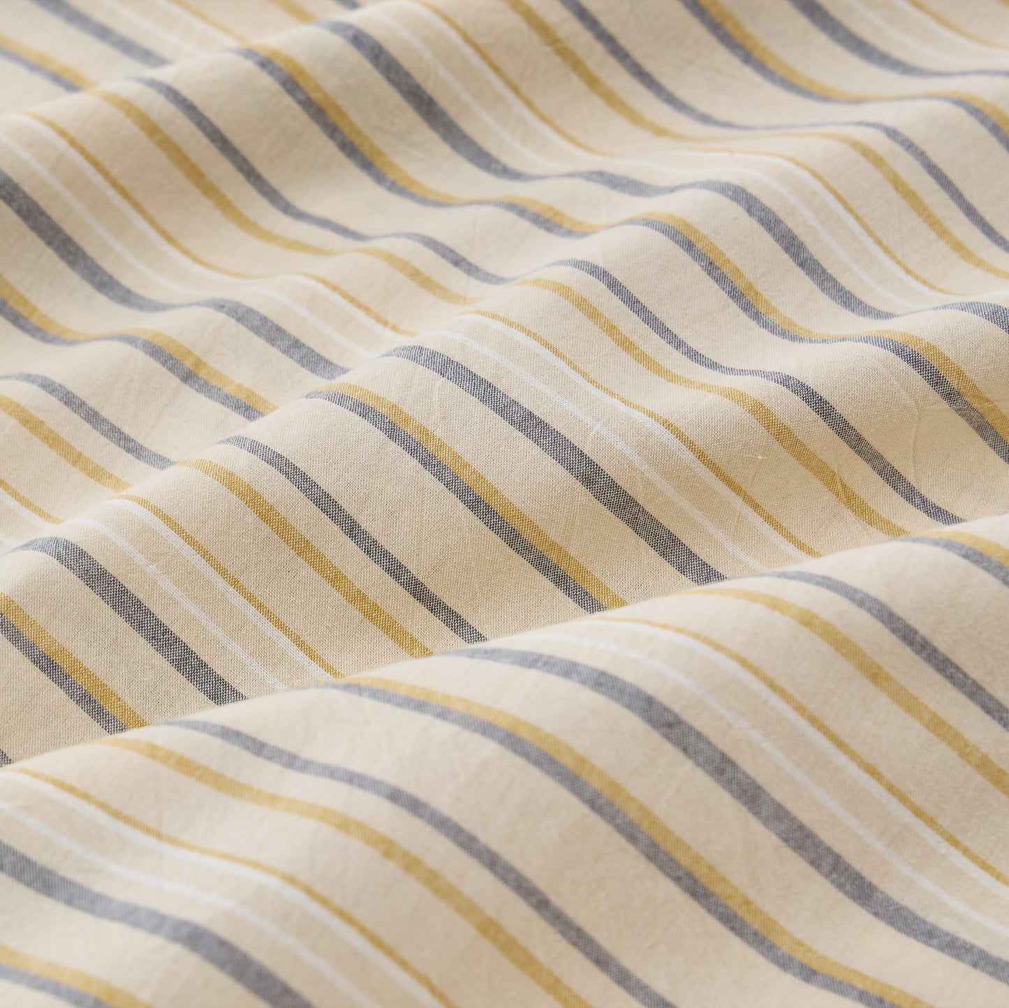 Set di biancheria da letto Singolo extra- XL a righe neutre per dormitorio - image 6