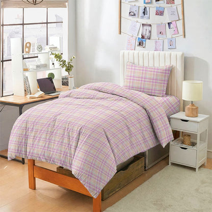 Set di biancheria da letto matrimoniale extra-large a Singolo viola XL per dormitorio - image 1