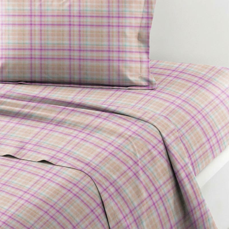 Set di biancheria da letto matrimoniale extra-large a Singolo viola XL per dormitorio - image 4