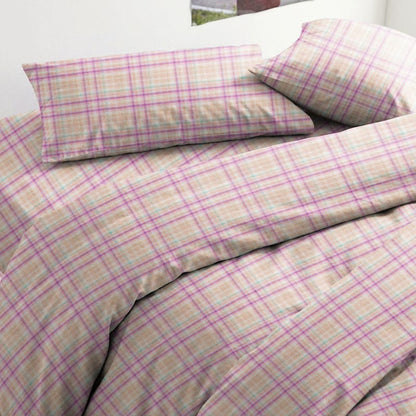 Set di biancheria da letto matrimoniale extra-large a Singolo viola XL per dormitorio - image 3