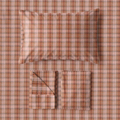 Set di biancheria da letto Singolo - XL a quadri stile cottage per dormitorio - image 5