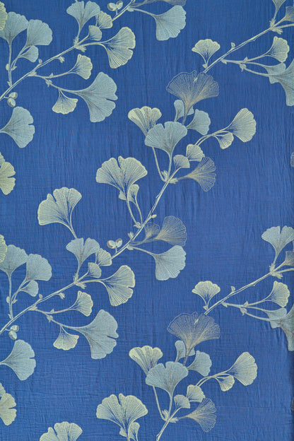 Set di biancheria da letto vintage in cotone con foglie di ginkgo - image 6
