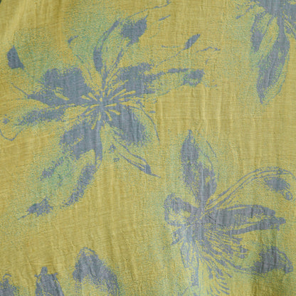 Kimono accappatoio in garza di cotone azzurro - image 6