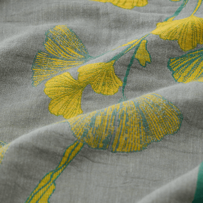 Trapunta reversibile in cotone con motivo floreale da giardino in stile retrò - image 17