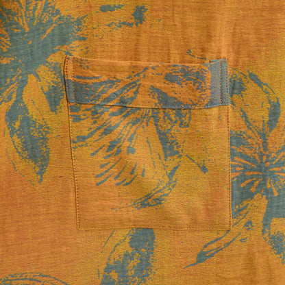 Kimono reversibile in cotone con stampa floreale vintage - image 8