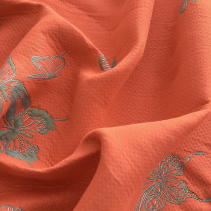 Elegante trapunta in cotone con stampa a farfalle - image 20