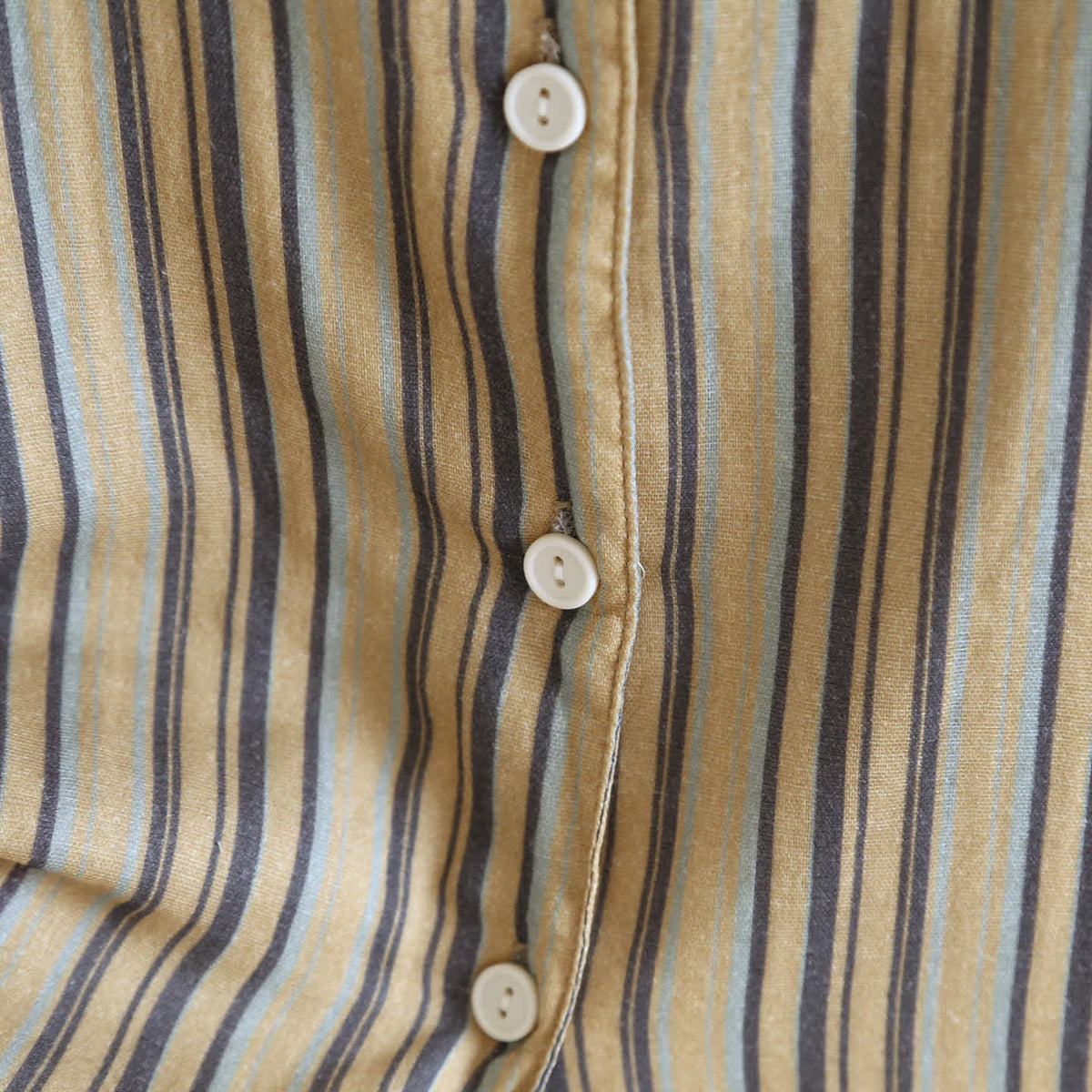 Completo da casa in cotone a righe stile vintage - image 6