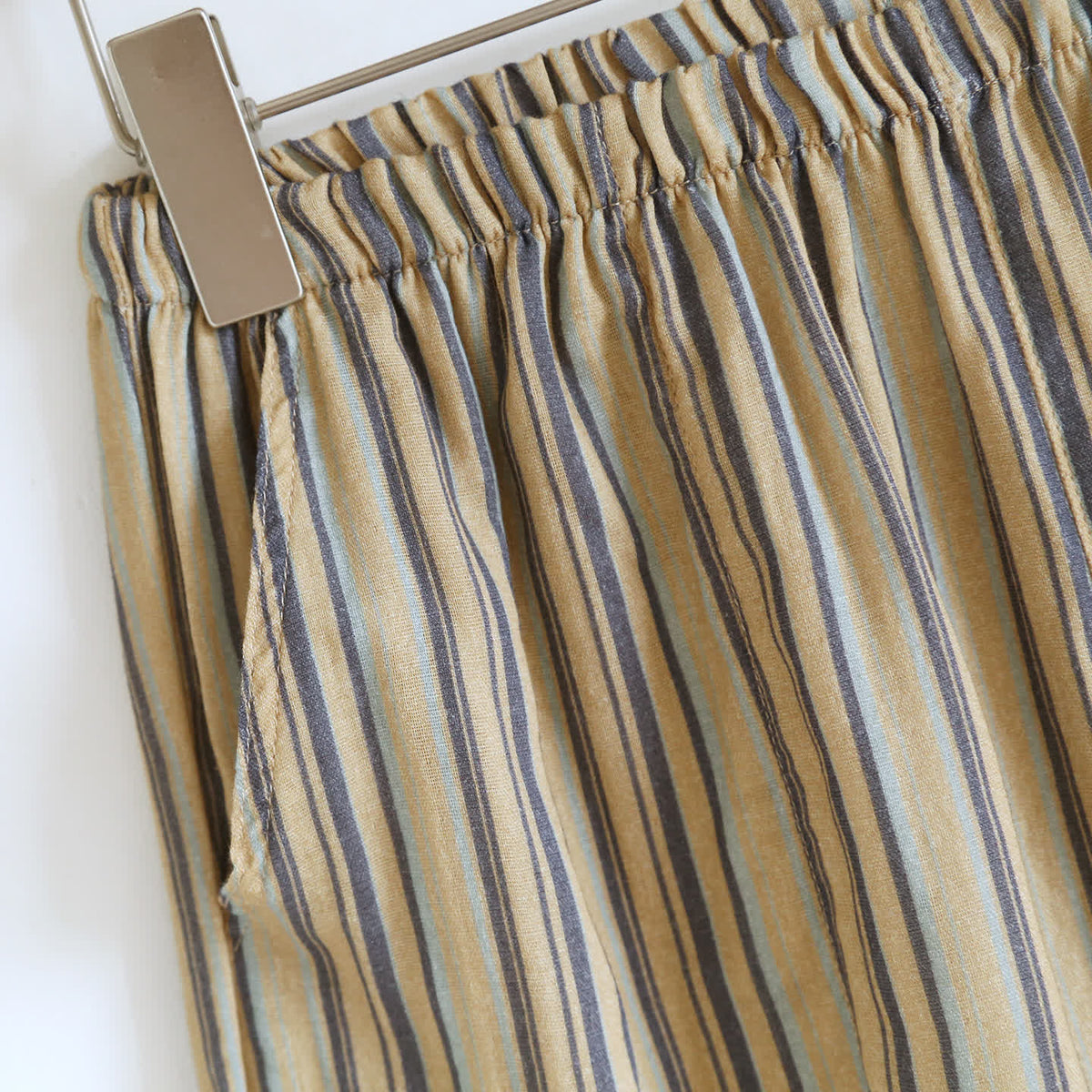 Completo da casa in cotone a righe stile vintage - image 9
