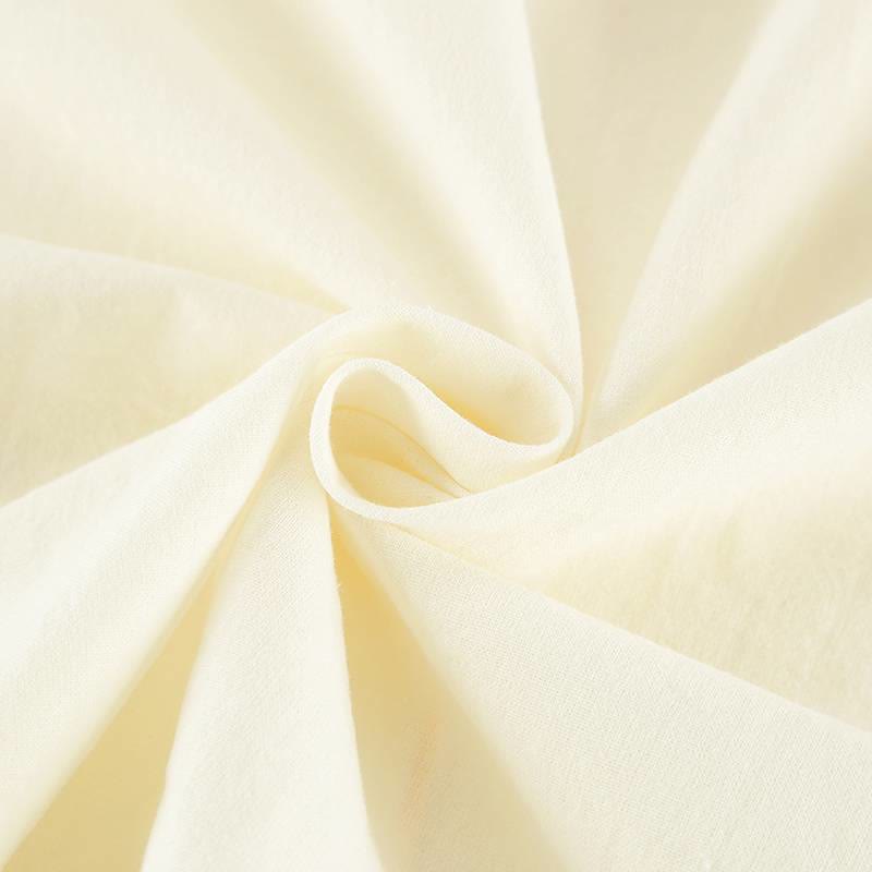Elegante completo da casa in cotone con orlo a balze. - image 11