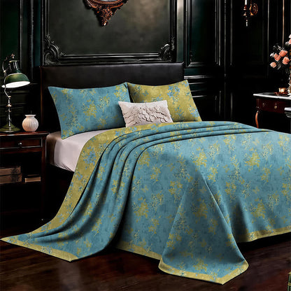 Copriletto reversibile in cotone con stampa floreale vintage - image 2