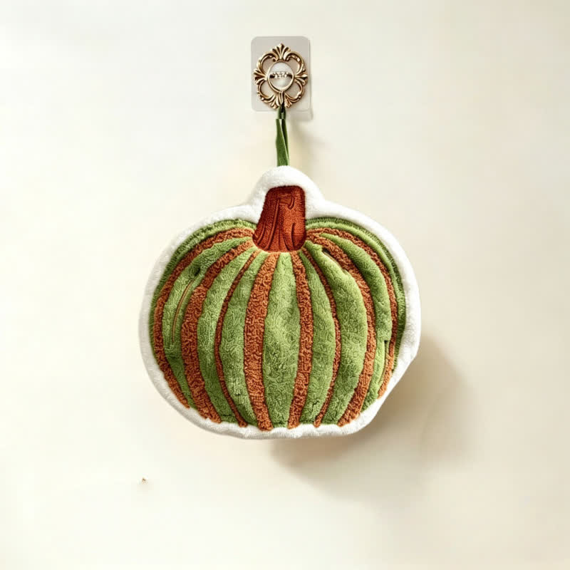 Asciugamano a forma di zucca ad asciugatura rapida - Verde - 3 pezzi - image 6
